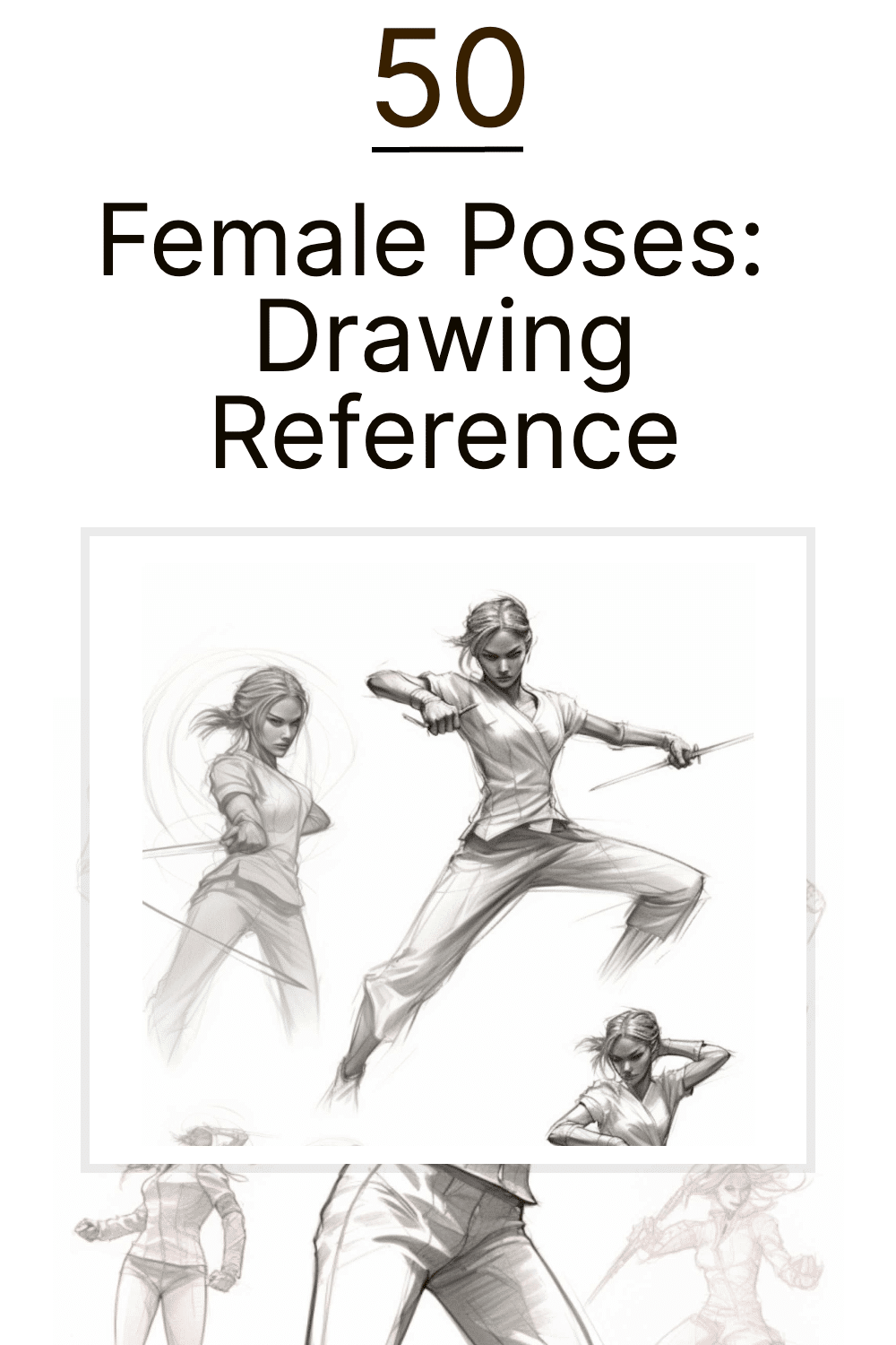 80+ Essential Female Pose Reference Images for Artists - Artsydee ...