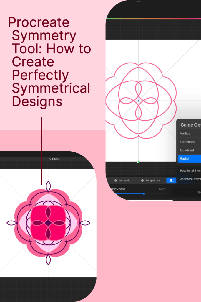 Procreate Symmetry Tool How To Create Perfectly Symmetrical Designs