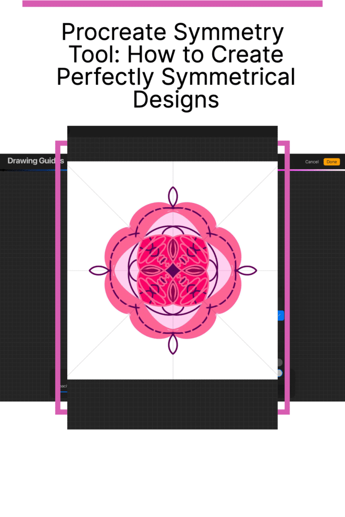 Procreate Symmetry Tool How To Create Perfectly Symmetrical Designs