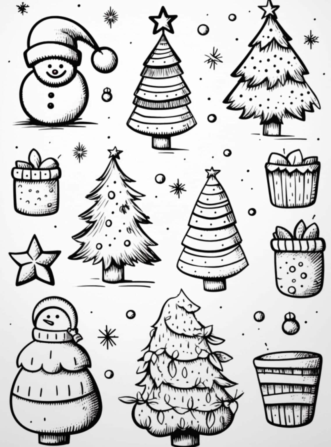 25 Fun Christmas Drawing Ideas for the Whole Family - Artsydee ...