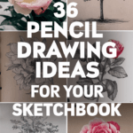 pencil drawing ideas for your sketchbook