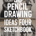 pencil drawing ideas for your sketchbook