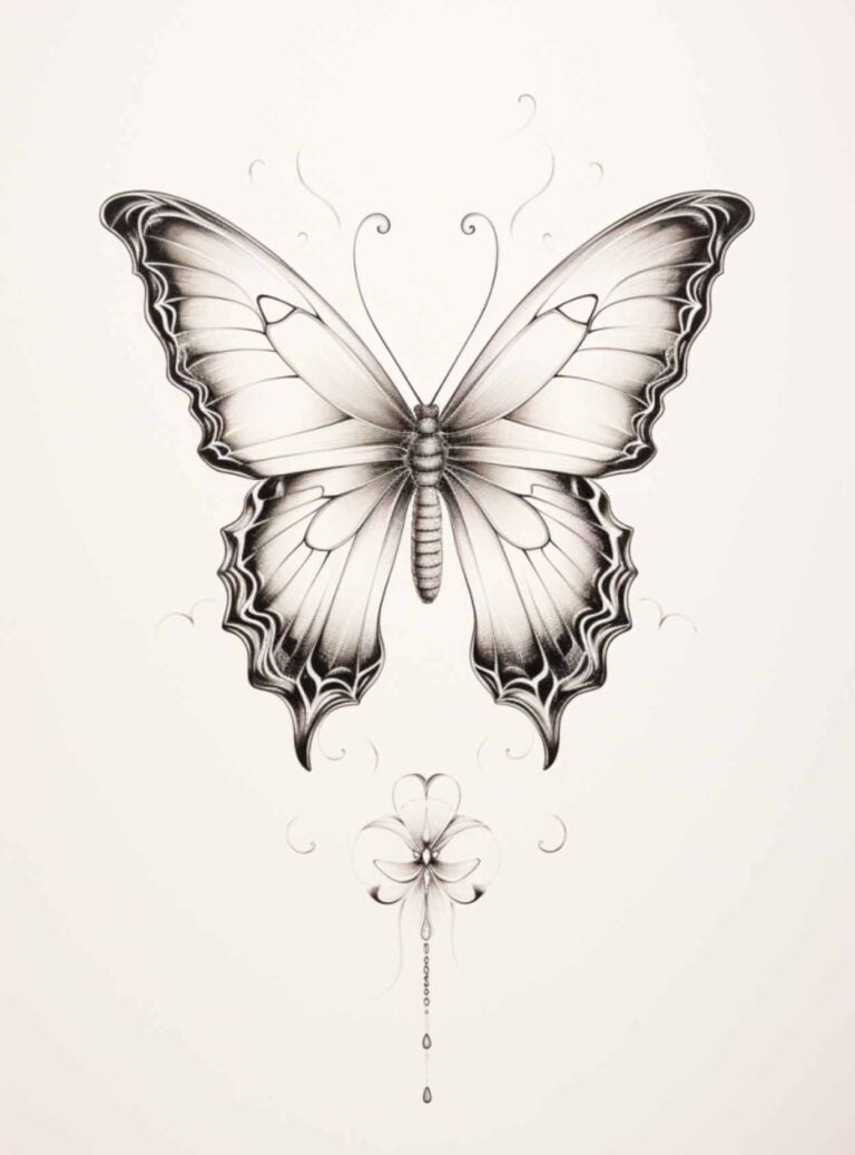 Stunning Butterfly Drawings: 21 Artworks to Inspire Your Creative Wings ...