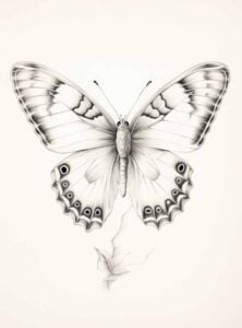 Stunning Butterfly Drawings: 21 Artworks to Inspire Your Creative Wings ...