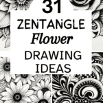 zentangle flowers