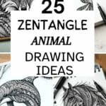 zentangle animals