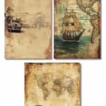 free vintage junk journal printables