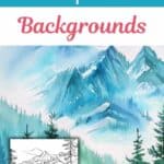 watercolor background