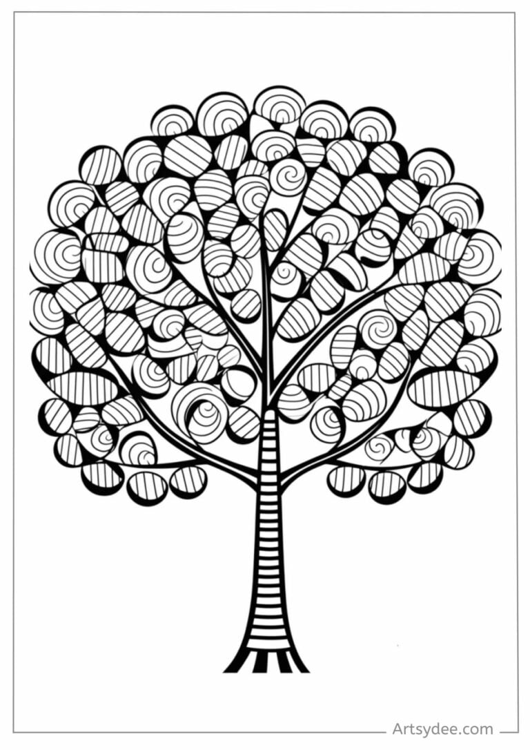 35+ FREE Zentangle Coloring Pages: Relaxing Art Therapy for All Ages ...