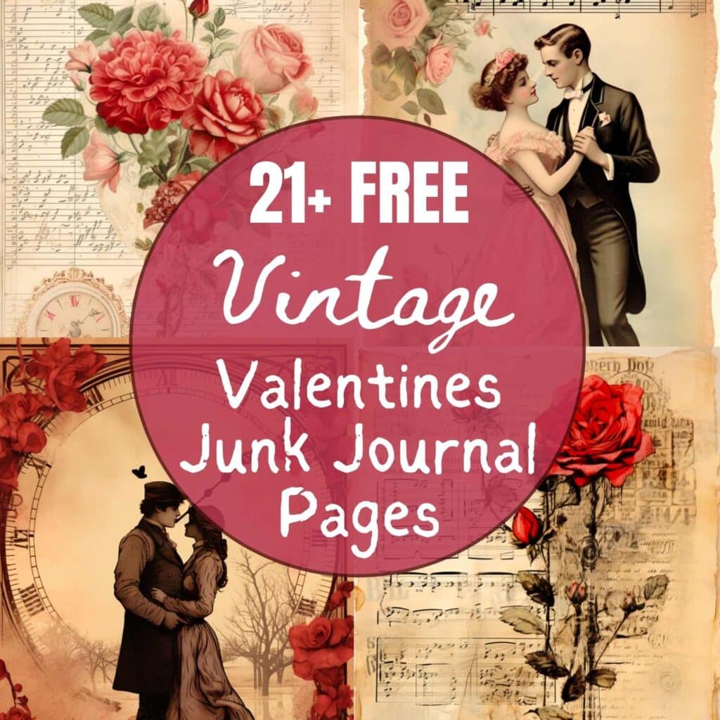 21+ FREE Printable Love Junk Journal Pages - Artsydee - Drawing ...