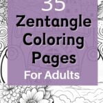 zentangle coloring pages