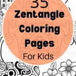 zentangle coloring pages