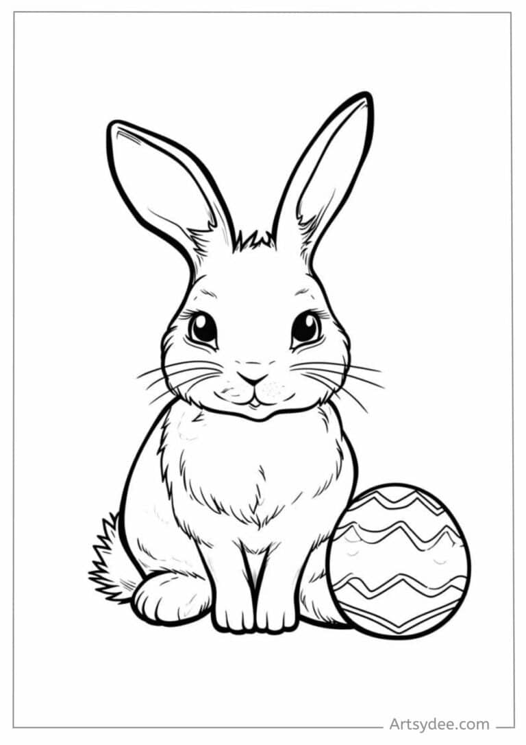 easter bunny template