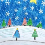 55 Winter Drawing Ideas: Quick and Fun Inspiration for Kids & Adults ...