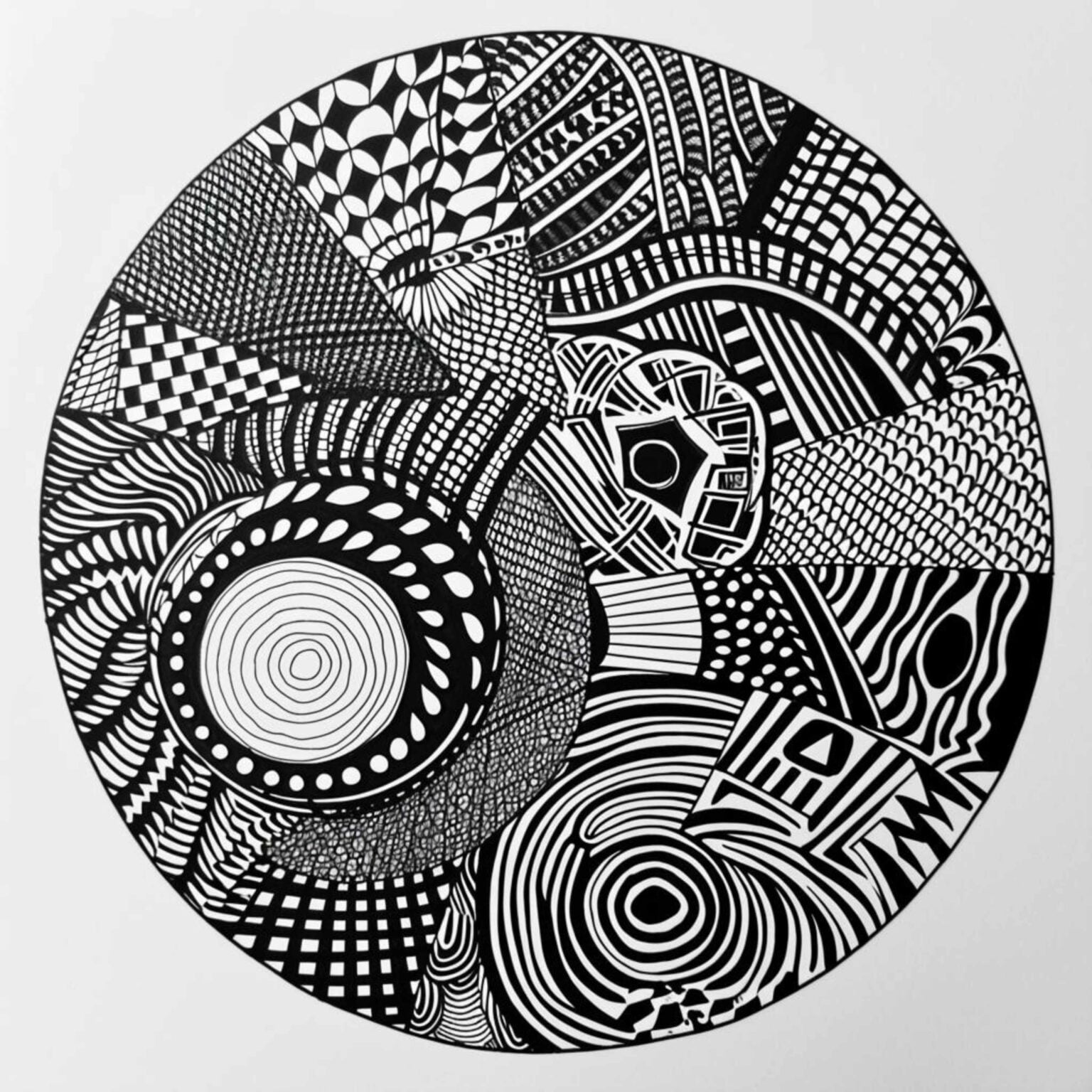 41+ Zentangle Patterns for Every Artist - Simple to Complex ...