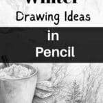 winter drawing ideas