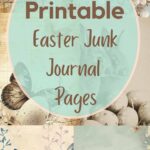 easter junk journal pages