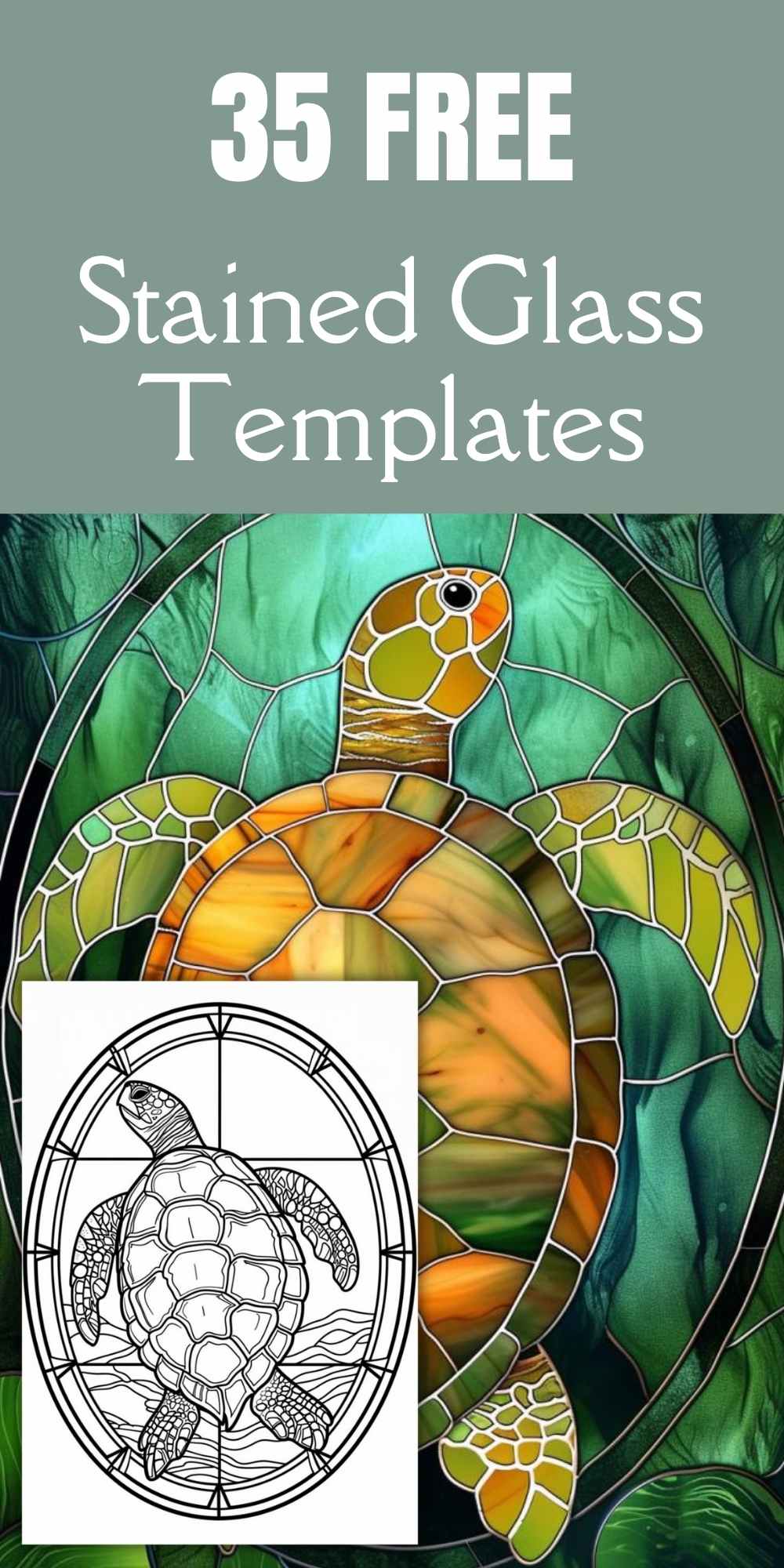 40+ Free Printable Stained Glass Patterns: Beautiful Designs for Your ...