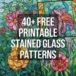 40+ Free Printable Stained Glass Patterns