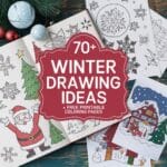 winter drawing ideas