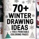 winter drawing ideas