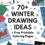 winter drawing ideas