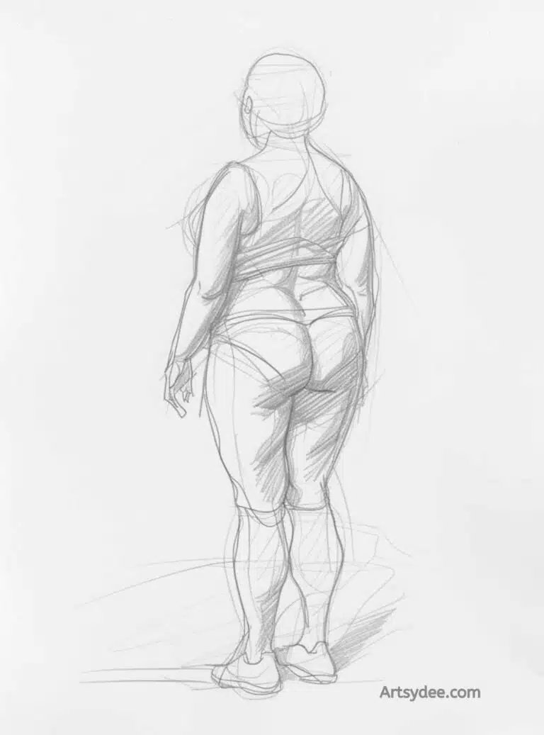 it's my first time trying to learn drawing poses so i hope it's not that  bad : r/learntodraw