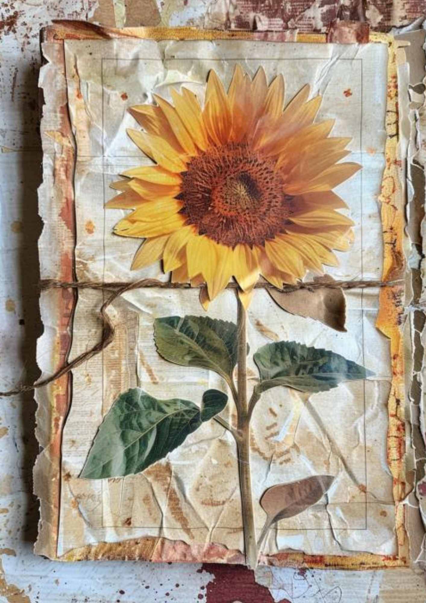 80+ Sunflower Junk Journal Pages (Free Printables for Your Crafting ...