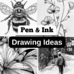 pen and ink drawing ideas