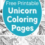 free printable unicorn coloring pages