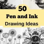 pen and ink drawing ideas