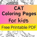 cat coloring pages