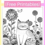 cat coloring pages