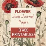 flower junk journal