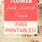 flower junk journal