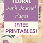 flower junk journal