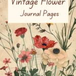 flower junk journal