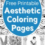 aesthetic coloring pages