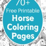 horse coloring pages