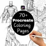 free procreate coloring pages