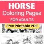 horse coloring pages