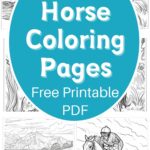 horse coloring pages