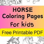 horse coloring pages