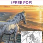 horse coloring pages