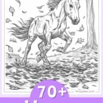 horse coloring pages