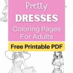 dress coloring pages