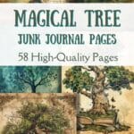 Magical Tree Junk journal pages pins