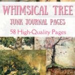 Magical Tree Junk journal pages pins