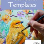 watercolor templates