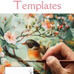 watercolor templates